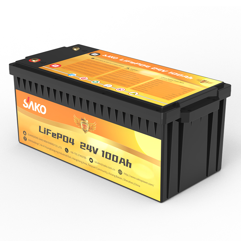 SAKO 24V 100A Storage Battery Deep Cycle Lead Acid Battery