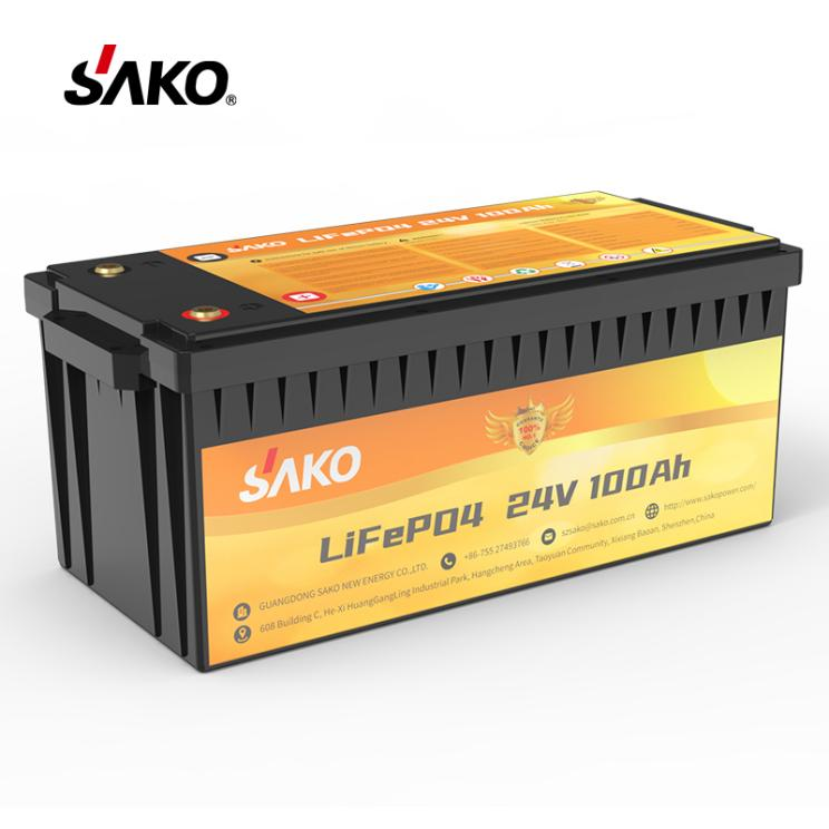 Acoucou MaxOne 24V 100Ah Bluetooth Lithium LiFePO4 Deep Cycle Battery